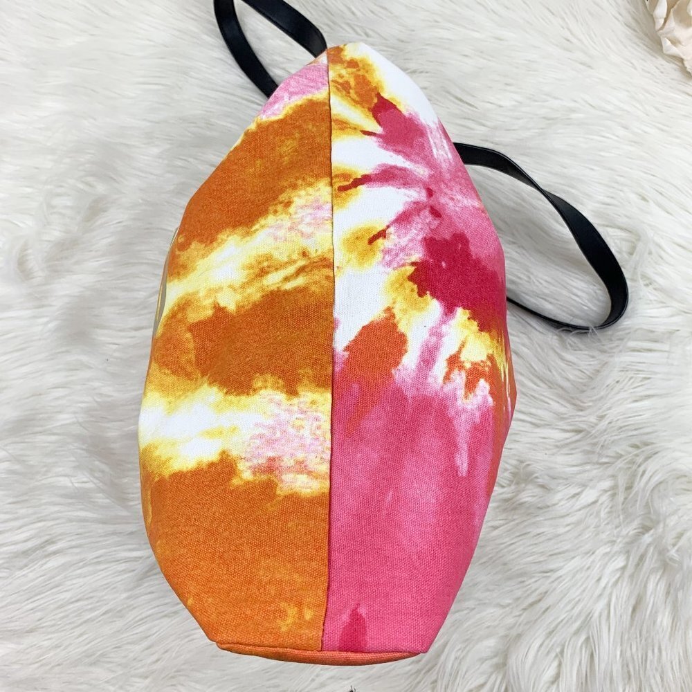 Victoria's Secret Large Logo Tie Dye Beach/Overnight/Getaway Tote - Picture 5 of 11